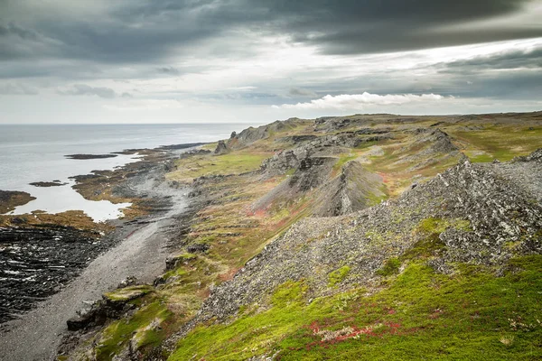 Arktiska havets kust. Cape Kekurskiy, Ryssland — Stockfoto