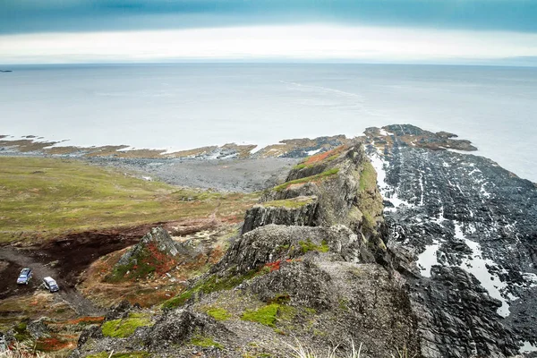 Costa del Océano Ártico. Cabo Kekurskiy, Rusia — Foto de Stock