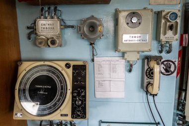 Dünyanın ilk atomik gemisi Lenin. Murmansk, Rusya Federasyonu