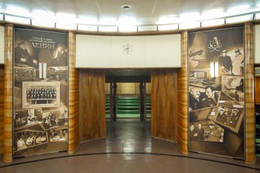 Dünyanın ilk atomik gemisi Lenin. Murmansk, Rusya Federasyonu