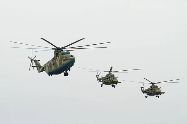 Défilé Militaire Jour Victoire Moscou Mai 2020 Les Avions Militaires — Photo