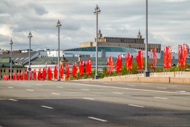 9 Mayıs 2020 Moskova, Rusya Zafer Günü