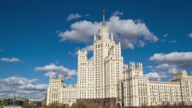 Kotelnicheskaya Embankment Binası, Moskova, Rusya. Zaman aşımı