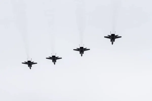 Militaire Parade Victory Day Moskou Mei 2020 Russische Strijdkrachten Boven — Stockfoto