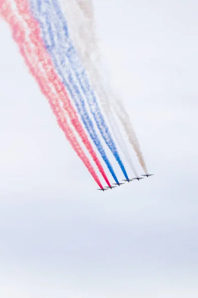 Militaire Parade Victory Day Moskou Mei 2020 Russische Strijdkrachten Boven — Stockfoto