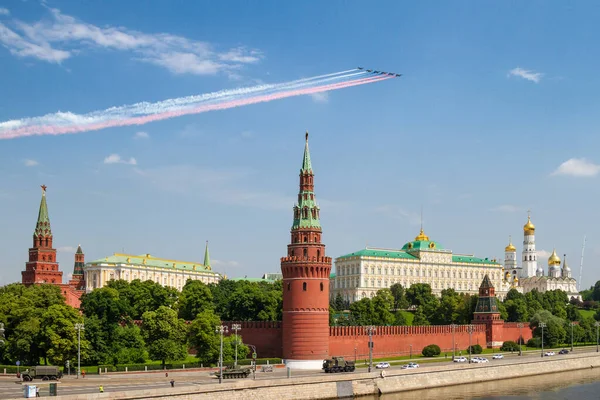Москва Россия Июнь 2020 Парад Честь Дня Победы Красной Площади — стоковое фото