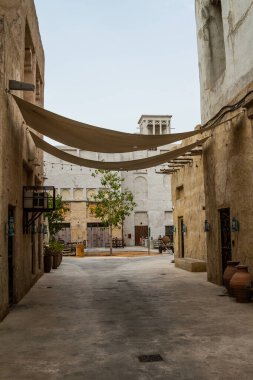 Dubai Eski Şehir, BAE. Tarihi Dubai, Birleşik Arap Emirlikleri, Eski Arap kasabası