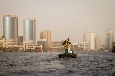 2020 / 02 / 26, Dubai Eski Şehir ve Dubai Creek Kanalı, BAE. Tarihi Dubai, Birleşik Arap Emirlikleri, Eski Arap kasabası