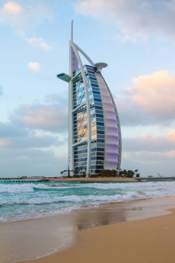 Dubai Burj Al Arap Oteli, BAE. The Bur dünyanın en lüks otelidir.