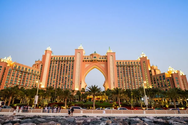 2020 Dubai Eau Hotel Atlantis Ilha Palm Hotel Luxo Estrelas — Fotografia de Stock