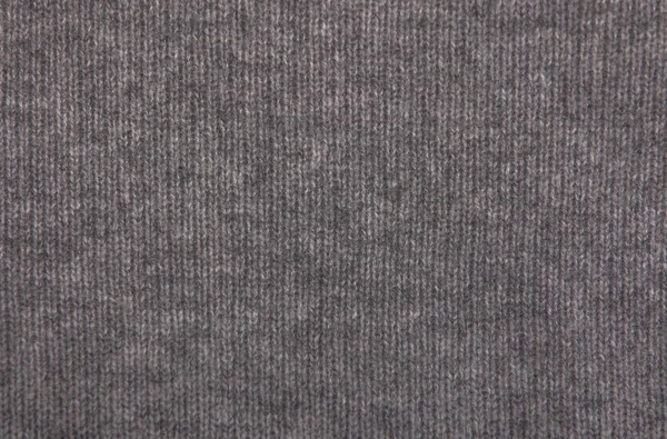 Grijze Gebreide Wol Textuur — Stockfoto