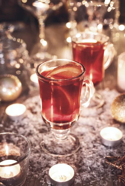 Christmas Mulled Red Wine — Stock Photo, Image