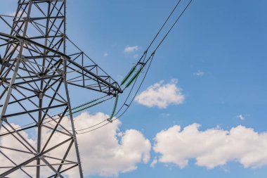 Fotoğraf göstermek ayrıntıları, öğeleri, parçaları, yüksek voltajlı güç hattı modülleri 330,000 volt voltaj