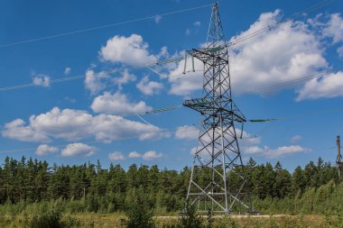 Fotoğraf göstermek ayrıntıları, öğeleri, parçaları, yüksek voltajlı güç hattı modülleri 330,000 volt voltaj