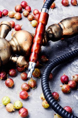 Oryantal nargile aroma Bektaşi üzümü relax için ile. Bektaşi üzümü shisha