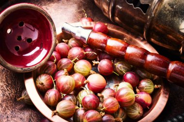 Oryantal nargile aroma Bektaşi üzümü relax için ile. Bektaşi üzümü shisha