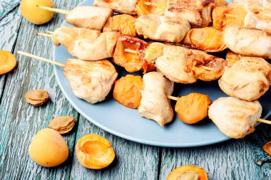 Baharatlı Izgara, ızgara hindi eti Marine. Bbq.American gıda