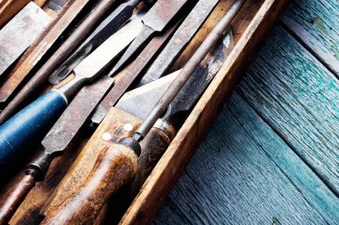 Ahşap oyma için ahşap keski seti