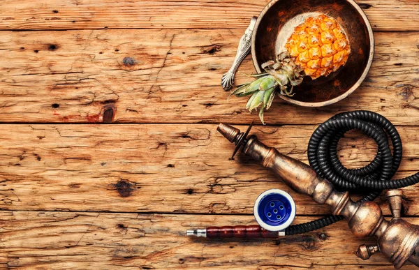 Narghilè Orientale Con Aroma Frutta Relax Shisha Narghilè — Foto Stock