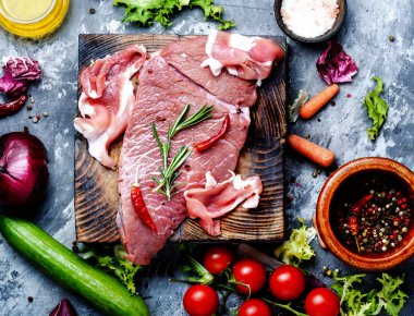 Ham sığır etli sebze