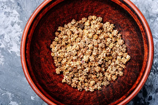 Chard nasiona w misce — Zdjęcie stockowe