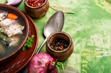 balık çorbası plaka