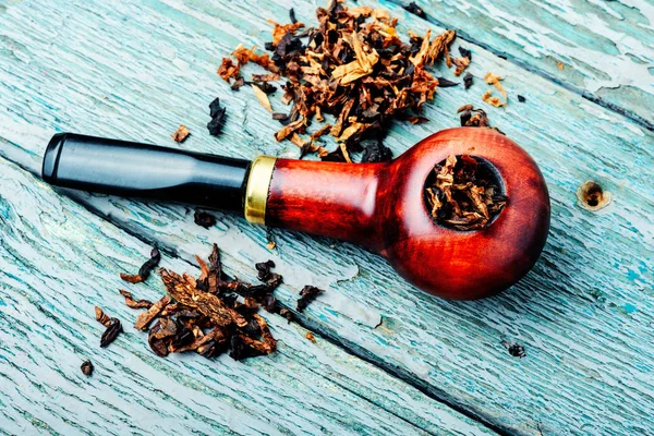 Rura do palenia i tytoń — Zdjęcie stockowe