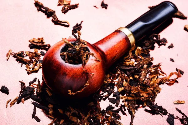 Vintage pipe à tabac en bois — Photo