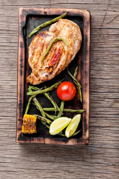 Whole chicken breast — Stock Photo, Image