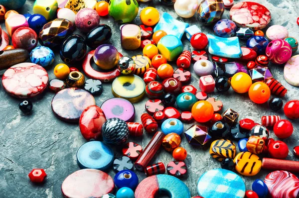 Beads or colorful beads — Stock Photo, Image