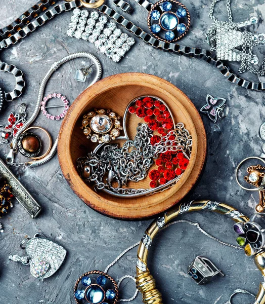 Mücevherat ve Bijuteri. — Stok fotoğraf