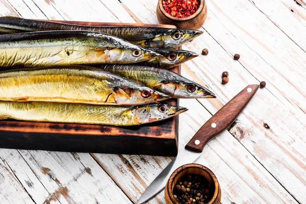 Appetitlich geräucherter Fisch — Stockfoto
