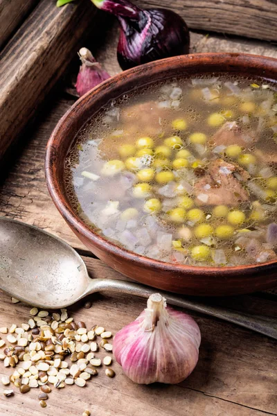 Peruanische Hühnersuppe — Stockfoto