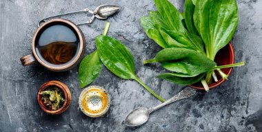 Plantain ile çay