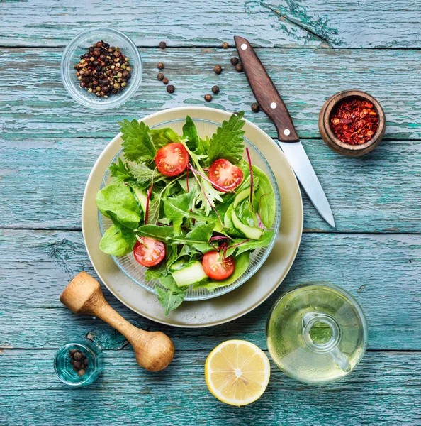 Gezonde vegan salade — Stockfoto