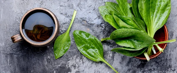 Té de plátano de hierbas —  Fotos de Stock