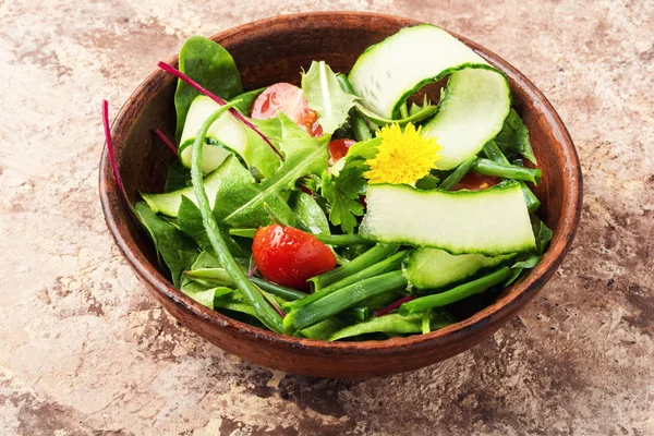 Verse lentesalade — Stockfoto