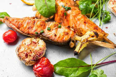 Somon ızgara biftek