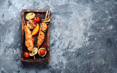 Somon ızgara biftek