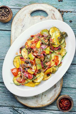 Yunanca ızgara kabak