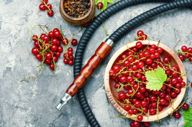 Kuş üzümü tütünü ile Arabistan nargile