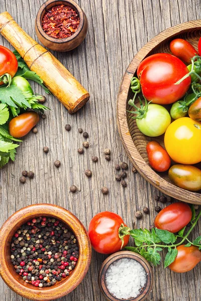 Herfst tomaten conservering — Stockfoto