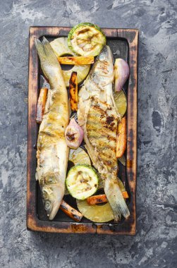 sebzeli ızgara balık