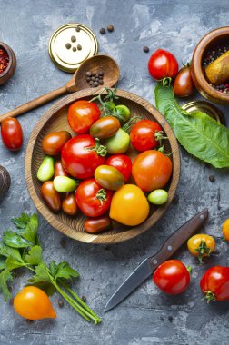 Turşu veya konserve domates