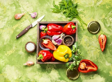 Sonbahar kanning biber