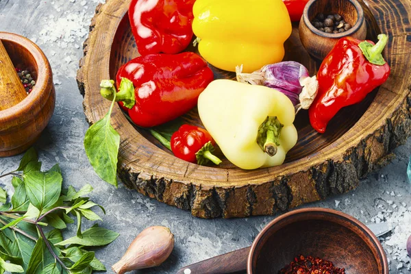 Autumn canning pepper — Stock Image Autumn canning pepper Royalty Free Stock Photos