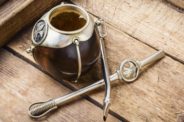 geleneksel yerba mate çayı