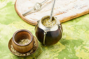 geleneksel yerba mate çayı