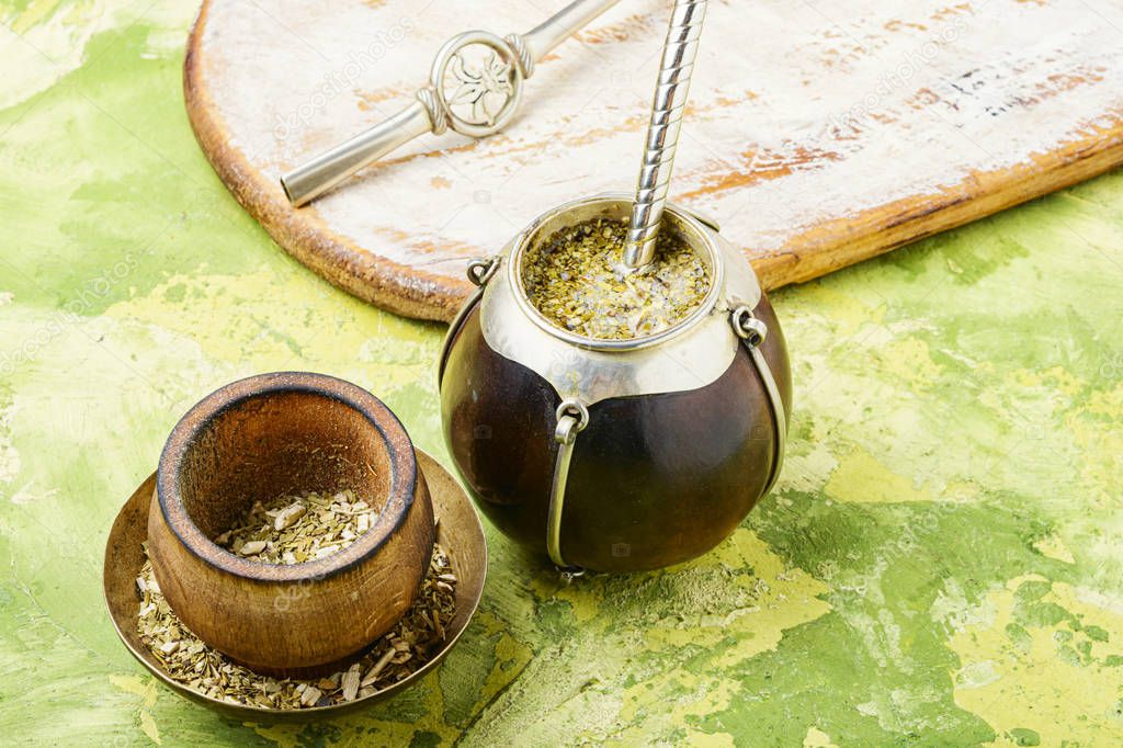 Traditional yerba mate tea