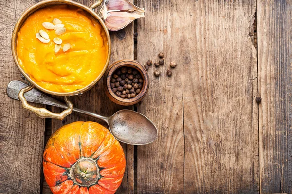 Sopa vegana de calabaza —  Fotos de Stock